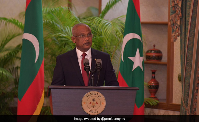 Maldives President Thanks India For Evacuating Its 7 Citizens From China