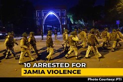10 Arrested For Jamia Violence, None Are Students 10 Arrested For Jamia Violence, None Are Students