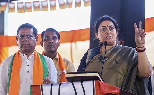 Parties Who Failed To Win 2019 Polls Supporting Shaheen Bagh Protests: Smriti Irani