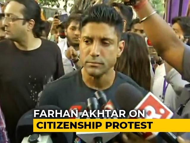 "Democratic Right To Protest": Actor Farhan Akhtar On Citizenship Law