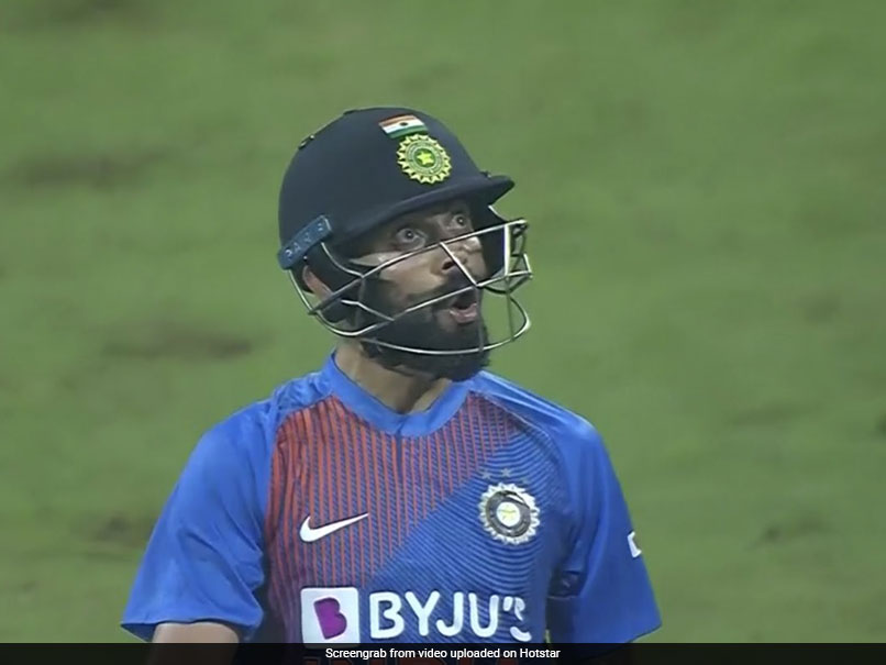 IND vs WI 3rd T20: केसर‍िक व‍िल‍ियम्‍स की गेंद पर छक्‍का जड़ने के बाद व‍िराट कोहली ने यूं दी प्रत‍िक्र‍िया, VIDEO
