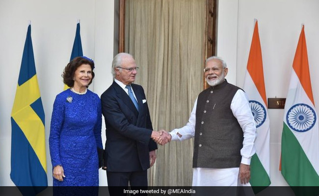 Swedish King, Queen Meet PM Modi, Discuss Ways To Deepen Ties