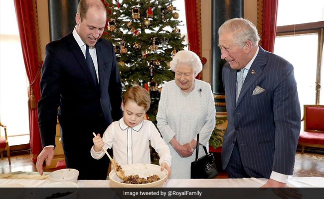 Watch: Prince George Shows Off Pudding-Making Skills For Christmas Charity Event