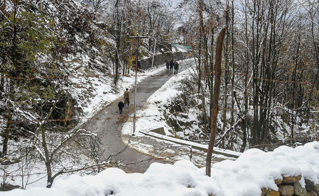 Cold Wave In Ladakh, Jammu and Kashmir Intensifies After Snowfall