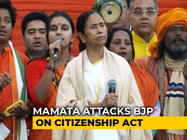 "UN Referendum On Citizenship Act If BJP Has Guts," Mamata Banerjee Dares