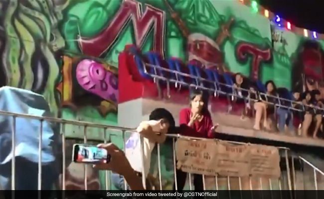 Terrifying Video Shows People Falling Off Carnival Ride In Thailand