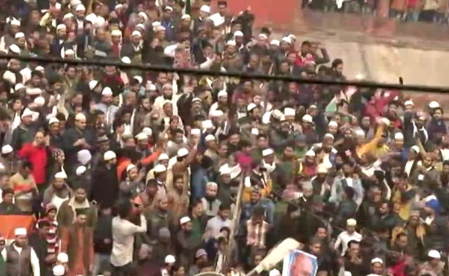 Bhim Army's Chandrashekhar Azad Leads Massive Protest At Delhi's Jama Masjid