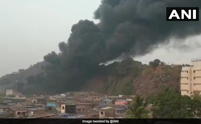 Massive Fire Breaks Out At Mumbai Chemical Godown; 9 Firetrucks On Spot
