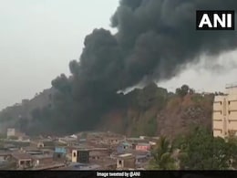 Massive Fire Breaks Out At Mumbai Chemical Godown; 9 Firetrucks On Spot Massive Fire Breaks Out At Mumbai Chemical Godown; 9 Firetrucks On Spot