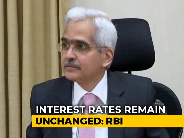 RBI Keeps Rate Unchanged In Unexpected Move, Sharply Cuts Growth Target