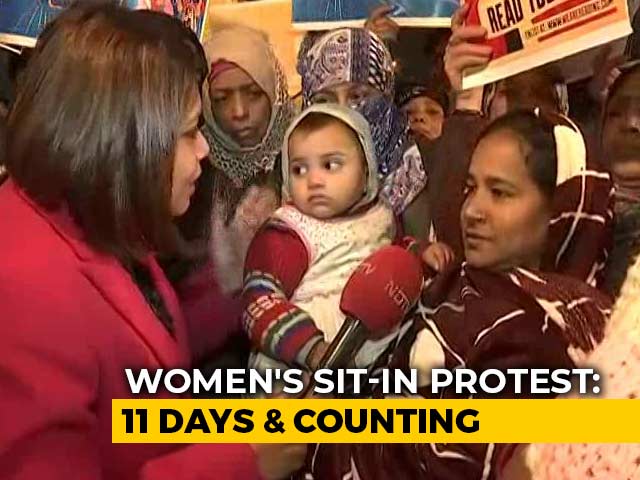 A Relay Protest By Women In South Delhi Against Citizenship Law