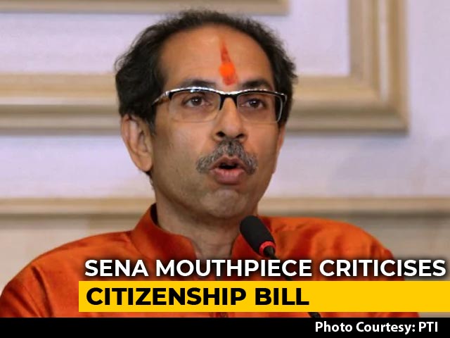 'Invisible Partition Of Hindus, Muslims?': Sena Attacks Citizenship Bill