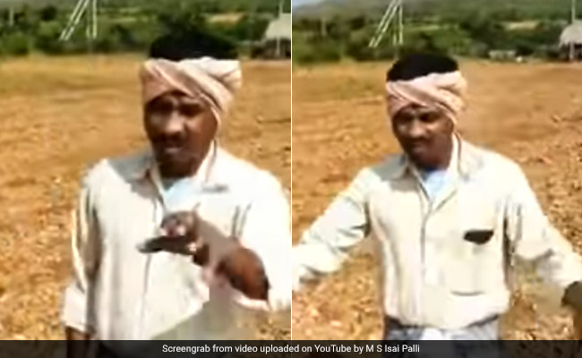 किसान ने गाया जस्टिन बीबर का गाना ''Baby...'', वीडियो देख आप भी कहेंगे, "वाह, क्‍या बात है"