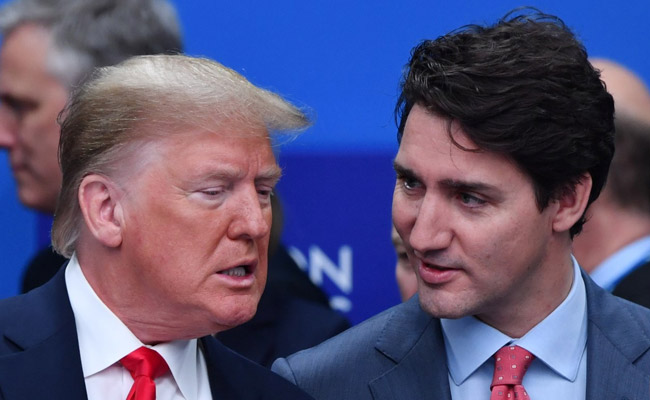 After Trump's "Nice Guy" Remark, A "Two-Faced" Swipe At Justin Trudeau