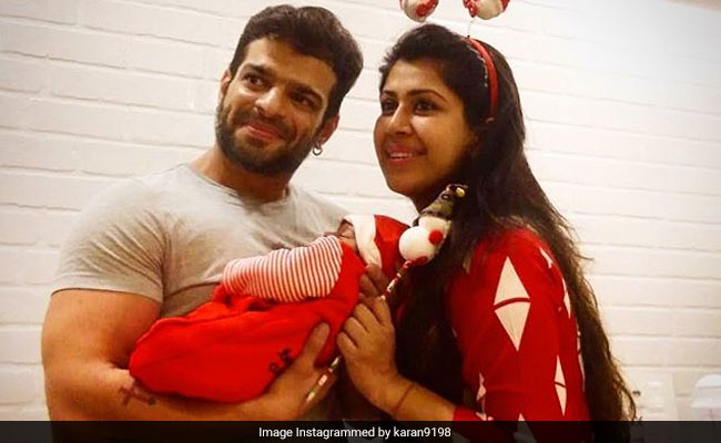Karan Patel And Wife Ankita Bhargava Share First Pic Of Baby Girl Mehr