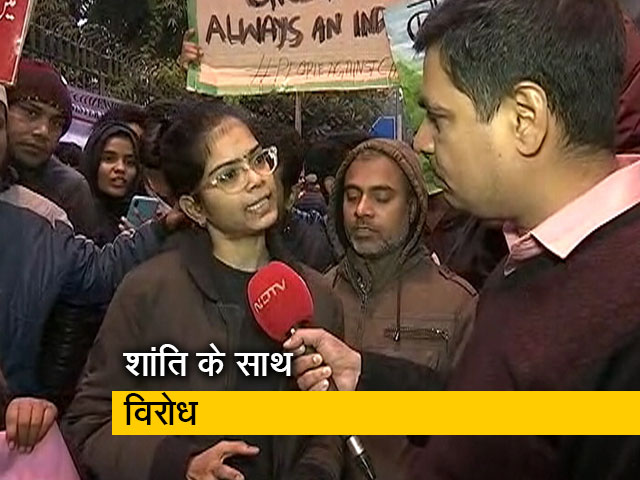 दिल्‍ली में नागरिकता क़ानून के ख़िलाफ़ विरोध जारी