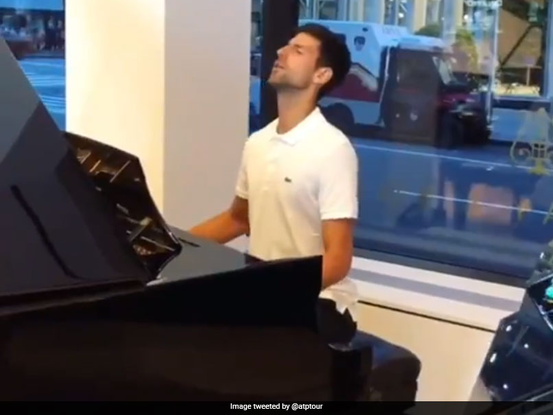 Novak Djokovic Fools Fans With "We Are The Champions" Piano Performance. Watch Video
