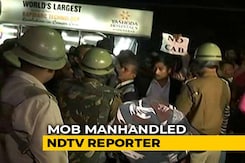 NDTV Crew Attacked In Guwahati Amid Protest Against Citizenship Bill NDTV Crew Attacked In Guwahati Amid Protest Against Citizenship Bill
