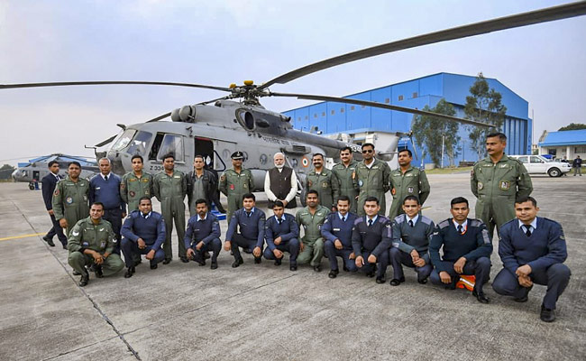 PM Modi Interacts With IAF Personnel, Says Nation Proud Of Their Services