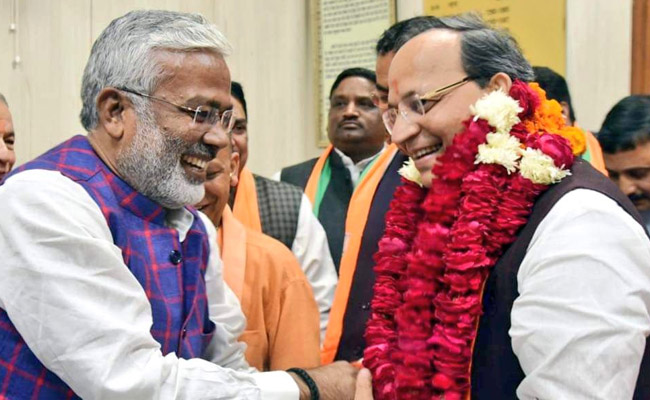 BJP's Arun Singh Files Nomination Rajya Sabha, Set To Get Elected Unopposed