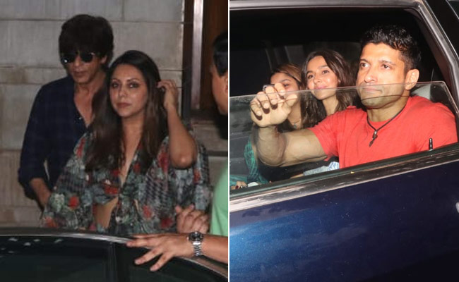 Christmas 2019: Shah Rukh Khan-Gauri, Farhan-Shibani, Janhvi And Others Attend Zoya Akhtar's Party