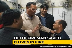 "Real Hero": Minister Showers Praise On Delhi Fireman Who Saved 11 People "Real Hero": Minister Showers Praise On Delhi Fireman Who Saved 11 People