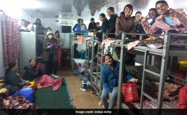 Army Rescues 1,500 Tourists Stranded Due To Snowfall In Sikkim