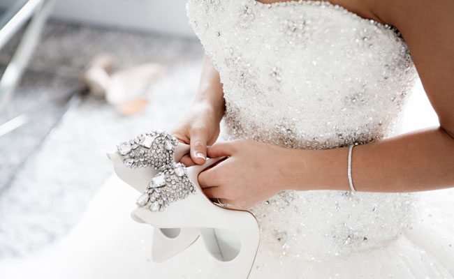 9 Gorgeous Heels To Team With Your Wedding Gown