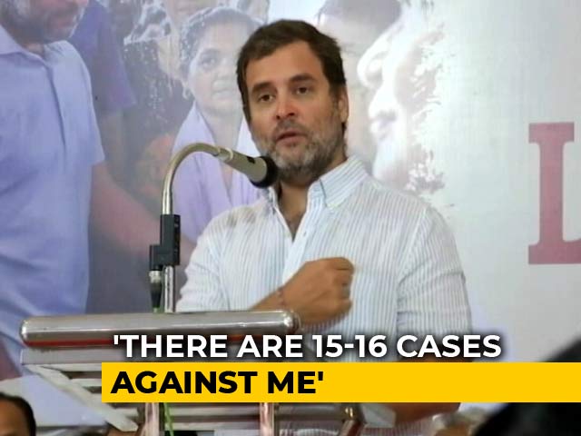 "Like Medals On My Chest": Rahul Gandhi On Cases Against Him