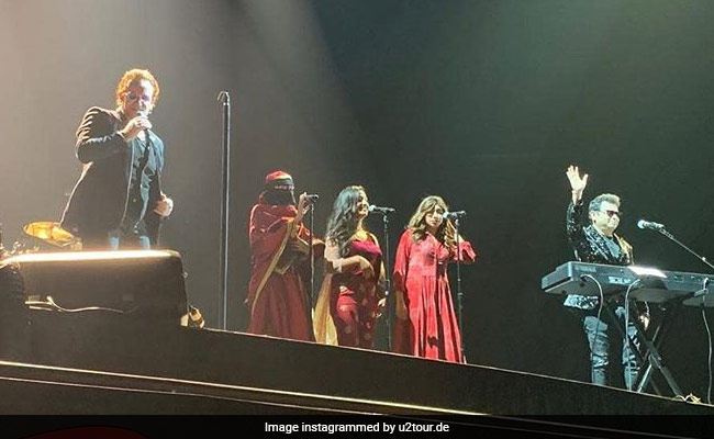 U2 Rock Mumbai Concert, AR Rahman And Daughters Cast Musical Spell With <I>Ahimsa</I>