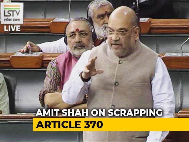 "Congress Kept Farooq Abdullah's Father In Jail For 11 Years": Amit Shah