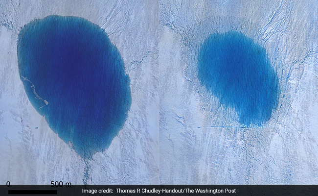 Greenland Ice Sheet Cracks Into Waterfalls, Threatens Rise In Sea Level