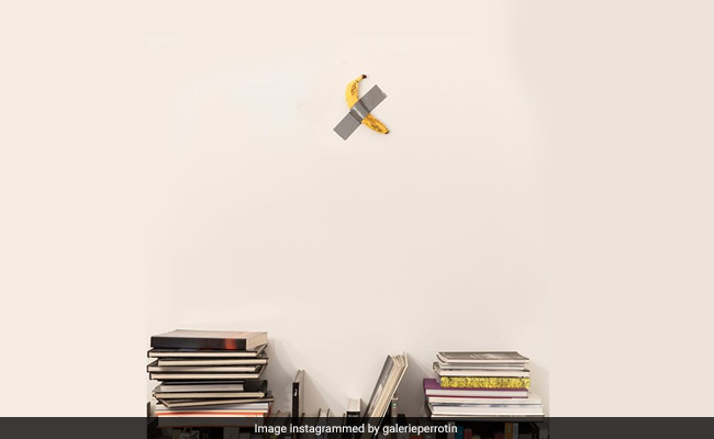 A Banana, Taped To A Wall, Is Selling For Rs 85 Lakh