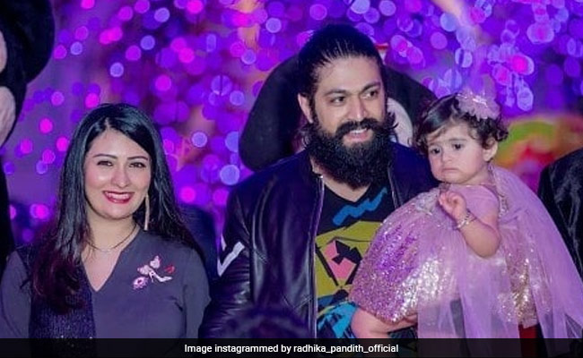 Trending: Pics From Yash And Radhika Pandit's Daughter Ayra's 1st Birthday