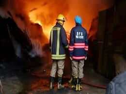 Fire Breaks Out At Factory In West Delhi, 21 Fire Engines Rushed To Spot Fire Breaks Out At Factory In West Delhi, 21 Fire Engines Rushed To Spot