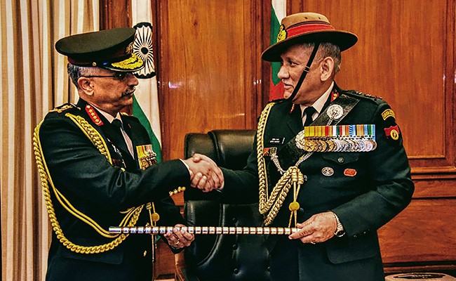 General Manoj Mukund Naravane Takes Charge As New Army Chief