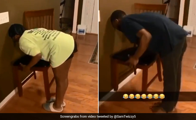 TikTok का #ChairCallenge हुआ वायरल, लोगों ने कहा सिर्फ ''महिलाएं कर सकती हैं ऐसा'', देखें Video