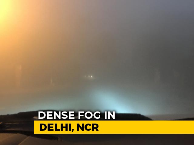 Fog In Delhi Hits Rail Traffic, Flights Diverted, Air Quality "Severe"