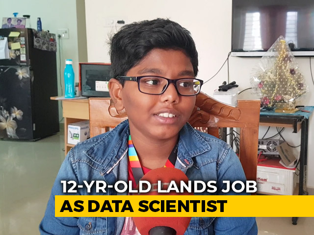 This Class 7 Student Works As A Data Scientist In Hyderabad
