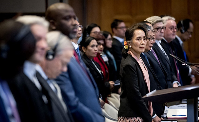 Nobel Laureate Suu Kyi At UN Court To Defend Myanmar In Rohingya Genocide Hearing