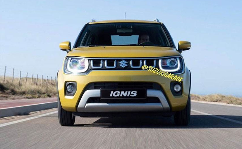 2020 Suzuki Ignis Facelift Images Leaked
