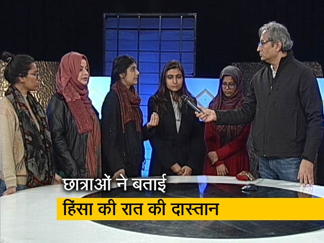 रवीश कुमार का प्राइम टाइम: जामिया की जांबाज लड़कियों की आवाज