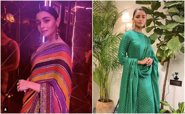 Show Your Love For Colours Like Alia Bhatt In Chic Ethnic Wear
