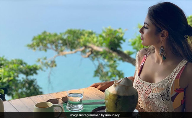 मौनी रॉय बिकिनी में समुद्र किनारे यूं आईं नजर, इंटरनेट पर वायरल हुईं Photo