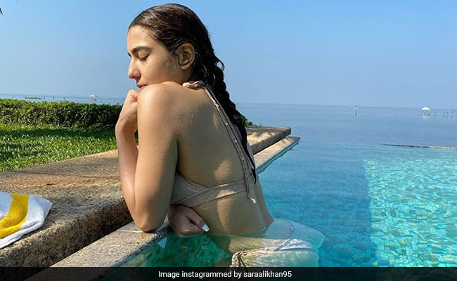 Sara Ali Khan Makes A Splash On Instagram With Her Pool Video