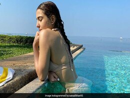 Sara Ali Khan Makes A Splash On Instagram With Her Pool Video Sara Ali Khan Makes A Splash On Instagram With Her Pool Video