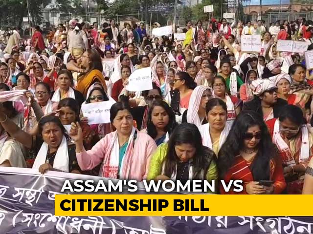 "Want Peace, Not Migrants": Thousands Of Women Protest Across Assam