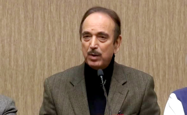 Ghulam Nabi Azad, Ambika Soni To Attend J&K Congress Meet On Thursday