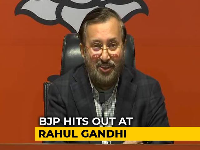 "If There Was Category Of Liar Of The Year...": BJP Attacks Rahul Gandhi