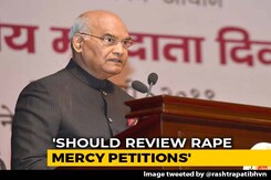 Rapists Convicted Under POCSO Shouldn't Be Allowed Mercy Plea: President Rapists Convicted Under POCSO Shouldn't Be Allowed Mercy Plea: President